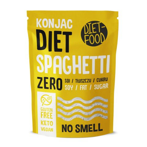 Shirataki Konjac makaronų spagečiai Diet food, 270 g